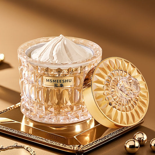 A Beauty-Enhancing Firming Cream That Provides Deep Hydration, Enriched with Collagen, Ginseng, Reishi Mushroom, Milk, Pearls, And Allantoin. It Brightens The Skin And Signs of Aging, Suitable for Both Men And Women, Making It a Perfect Holiday Gift