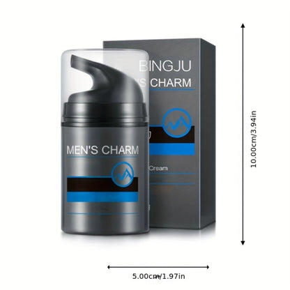 Men's Face Cream Moisturizer 50g – Collagen, Hyaluronic Acid, Vitamin E & A, Avocado Oil, Alcohol-Free Hydrating After Shave Lotion, Deep Moisture for All Skin Types