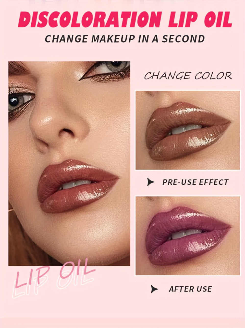 Color Changing Lip Balm Set 6 Pcs - pH Reactive Tint, 6 Fragrances, Deep Moisturizing & Brightening, Glossy Shiny Finish, 0.51oz Each, Valentine's Day Birthday Beauty Gift Set for Women