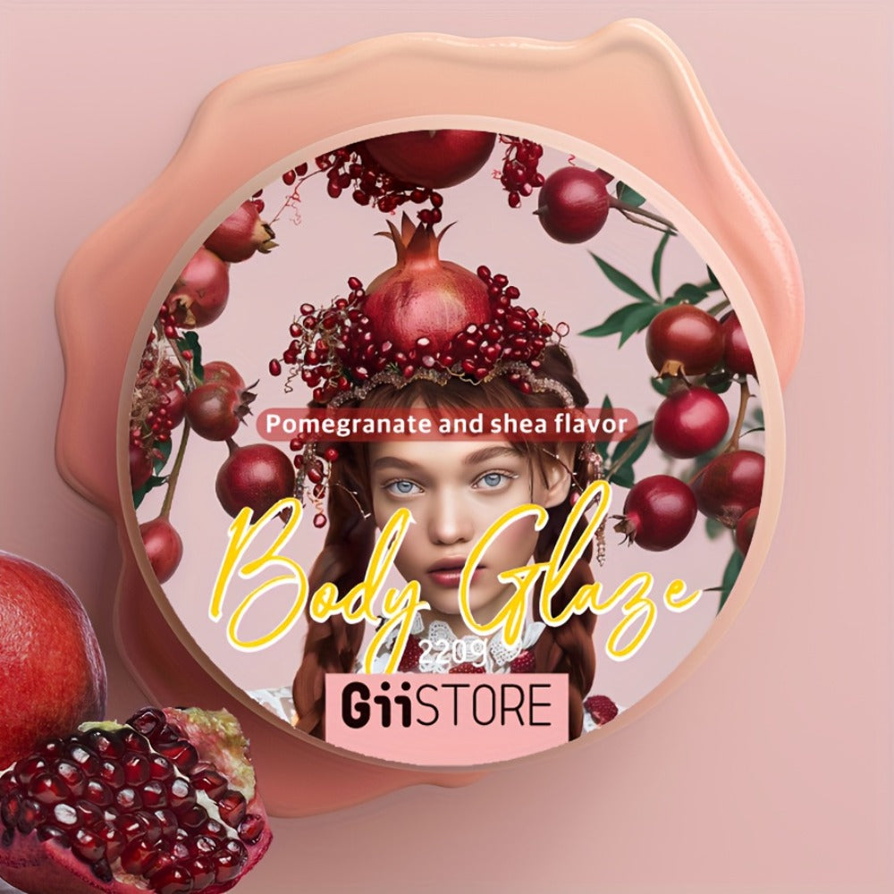80oz Extra Large Jar Of Body Glaze, with Charming Fragrance, 5 Flavors, Moisturizing The Body, Strawberry Cake Body Glaze