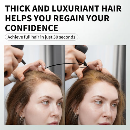 Hair Building Fibers 25g Instant Volumizing Powder Fills Thinning Hair Improves Hairline for All Hair Types Black Brown Blonde Grey Auburn Men Women