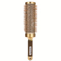 1 Extended Women's Styling Roller Comb, A High-temperature Resistant Professional Round Hair Brush with Nano Thermal Ceramic And Ion Technology, Suitable for Voluminous Bangs And Wavy Curls, Curling Styling Tool (extended Version)