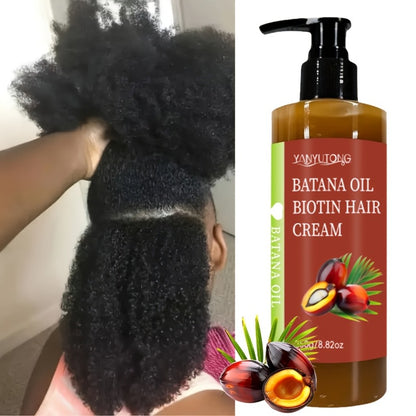 Batana Oil Unrefined Honduras Hair Treatment 250g Deep Moisturizing Squalane Shea Butter Repairs Dry Damaged Hair Boosts Shine All Hair Types Unisex