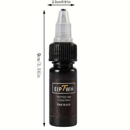 Tattoo Ink Set 14 Colors 15ml — EIPTWH Bright Vivid Pigments, Long-Lasting Formula, Safe for Skin, Complete Color Palette for Professional Artists & Beginners