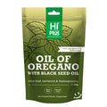 Hi Plus Oil Of Oregano Softgels 300 Count | 2-in-1 Formula With Black Seed Oil 200mg, 4X Strength Carvacrol & Thymoquinone | Plant-Based, Immune Support