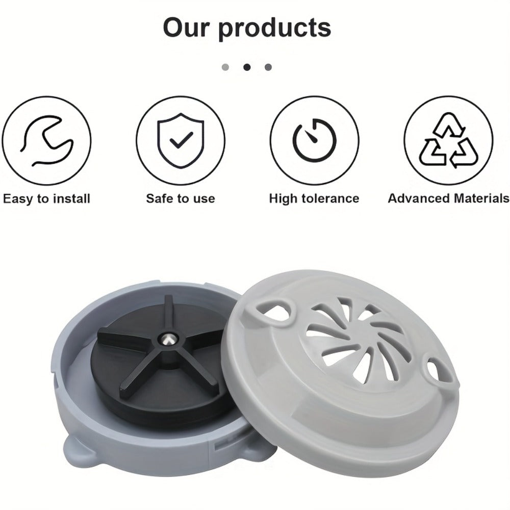 Pipeless Jet Motor Magnetic Jet Head Motor for Pedicure Spa Chair Part Includes Propeller And Cap Replacement for LURACO