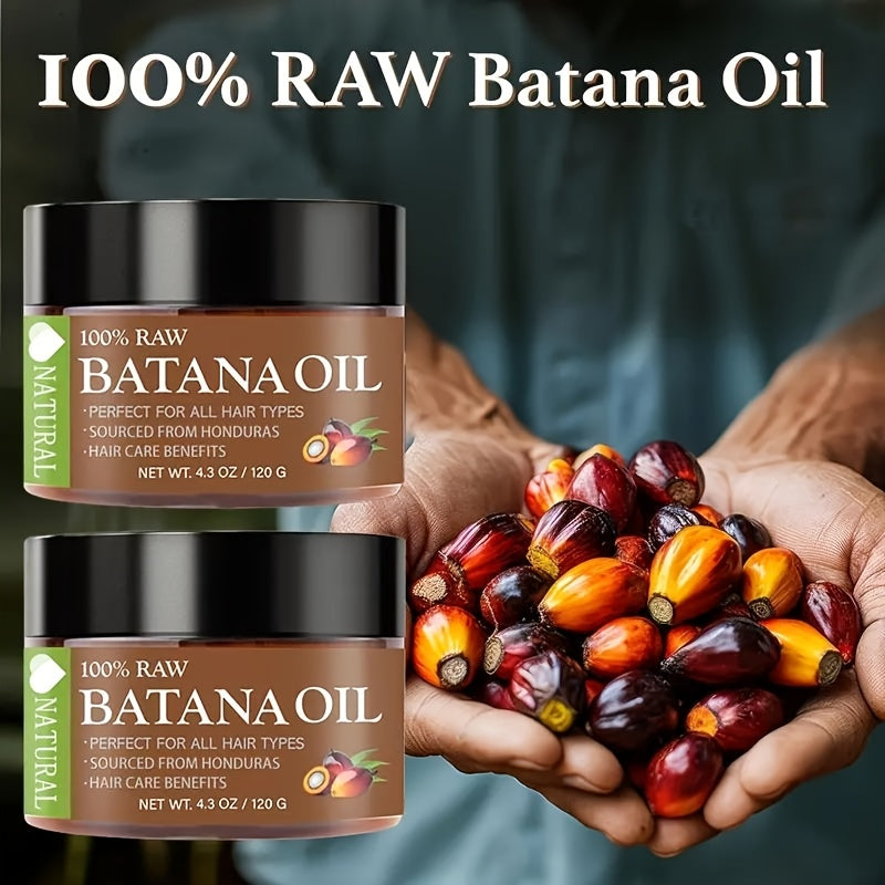 2pcs Honduras Batana Hair Oil - Moisturizing & Hydrating, Head Care For Healthier Hair - Dry & Damaged Locks For Moisturizing Scalp And Hair Care, Suitable For All Hair