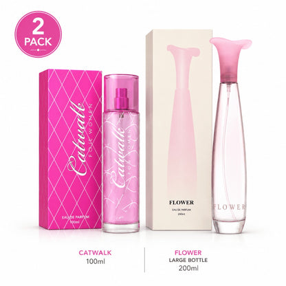Perfume for Women Long Lasting Fresh Floral EDP 100ml – Sandora Fragrances | Grapefruit Peony Lily Cedar Musk Amber | Spring Summer Daily Office Wear | Birthday Mother's Day Gift for Her