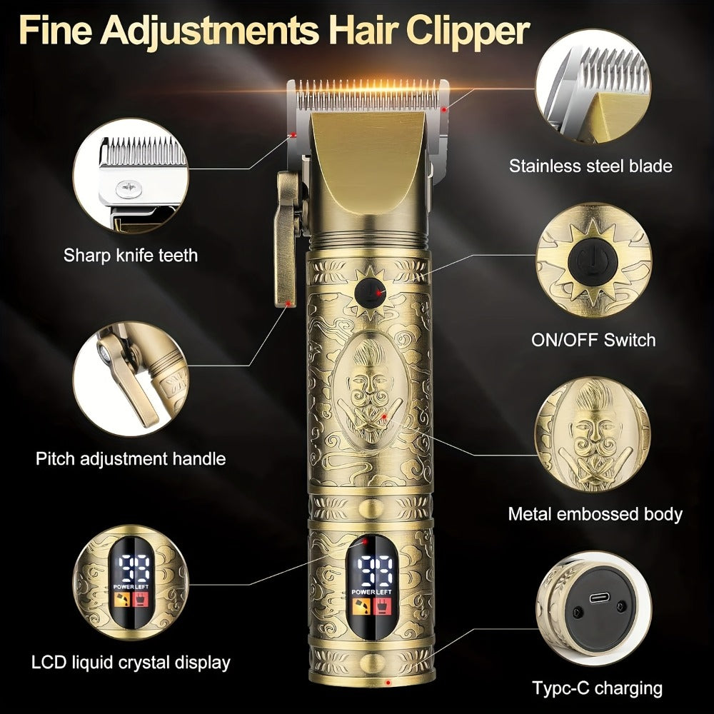 Aqwiopr Wireless Hair Clippers And Trimmer Kits - an Ideal Present for Men'S Grooming