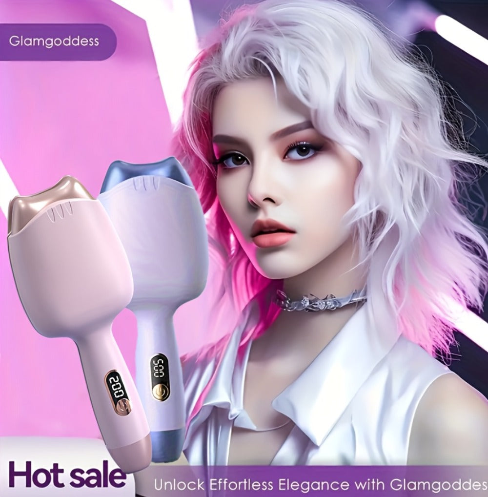 32Mm Negative Ion Portable Mini Curling Iron, 3-Speed Setting, Fast, Anti-Scald Design, Portable Curling Iron, Suitable for Women, Mother'S Day, Birthday And Christmas Gifts