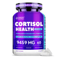 Stress Manager-Balanced Cortisol, Restful Sleep & Mood Enhancement, Relax|with Rhodiola Rosea, Ashwagandha, L-Theanine & Magnesium 120 Capsules, 4 Months Supply