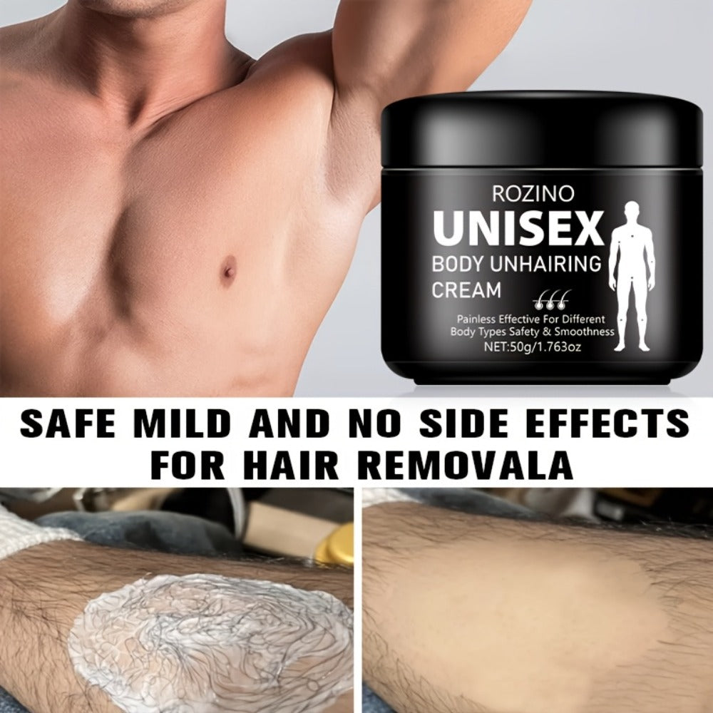 50G for Men And Women, Refreshing Hair Removal, Suitable for Hands, Legs, Armpits, Arms And Abdomen Hair Removal, Gentle 5 Minutes Rapid Hair Removal Without Residue, Easy to Have Tender Muscles, Moisturizing Not, Hot