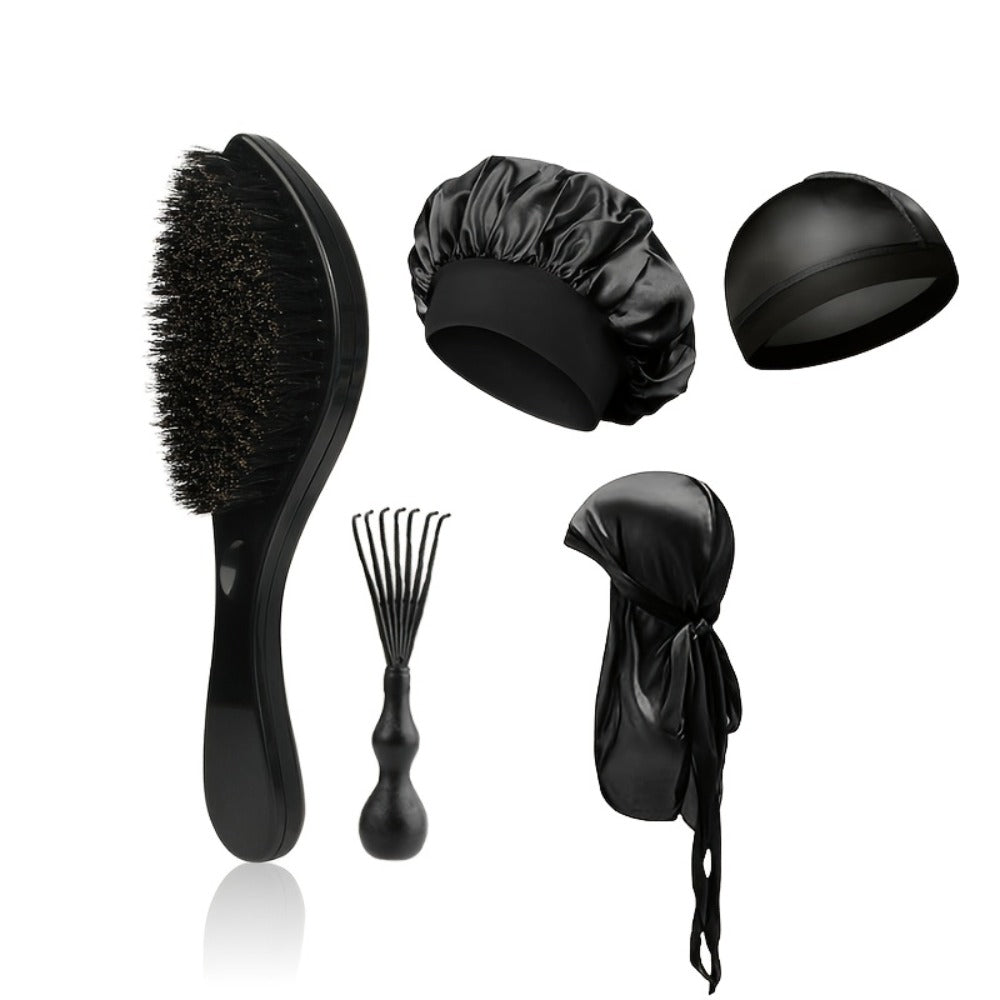 360 Wave Brush for Men - Nylon Bristles with ABS Handle - Professional Wave Training And Styling Tool - Perfect Gift for Boyfriend, Father (Christmas, Birthday, Father'S Day)