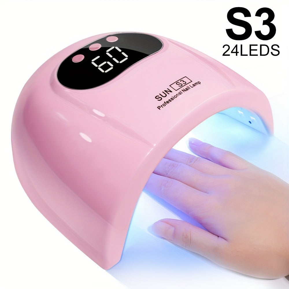 USB Nail Dryer Nail Art Lamp Nail Lamp for Drying Nail Lamp Drying Polish Varnish Professional Gel Polish Drying Lamp for All Gel Nail Polish Manicure Pedicure Salon Tools for Smart Lamp Wholesale Professional Nail Art Drying Lamp