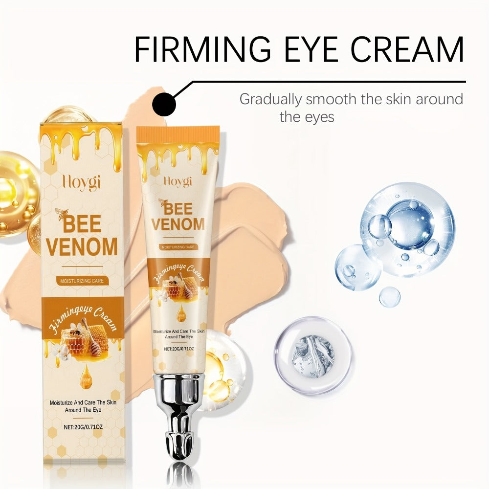 Eye Cream with Hyaluronic Acid – Honey Miracle Moisturizing & Firming Under Eye Cream for Dark Circles, Puffiness & Fine Lines | Fast-Absorbing Formula for All Skin Types | 3-Pack Value Set