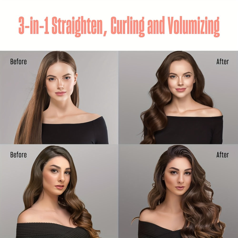Twist Pro Thermal Brush - 1.5 Inch Heated Round Brush, Effortless Salon Finish, Dual Voltage Travel-Friendly Styling Tool, Anti-Scald, Heats In 20s