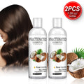 [Hydrate And Nourish] 2pcs 7.5Floz Pure Fractionated Coconut Oil - Hydrate And Nourish Skin/Hair, Perfect for Massage And Blending, Unisex, Made from 100% Pure Cocos Nucifera, Moisturizes And Smooths Hair, Moisturizing Hair Oil, Body Oil, Essential Oil. f