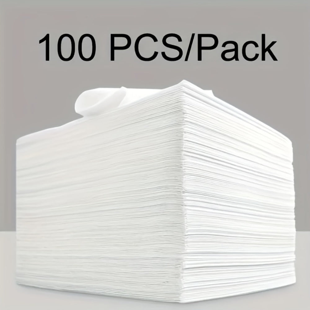 100pcDisposable Spa Bed Sheets - Massage Therapists, Estheticians, Hotel Staff, Tattoo Artists, Campers - Twill, Non-woven, Stain Resistant, All Seasons, Space - Suitable For Massage Therapy, Beauty Salon, Hotels
