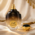 Men's Dubai Luxury Cologne Gift Box - Arabian Suitable for Festive Occasions, Long-Lasting Oriental Woody Scent, Arabic Art Design for Weddings, Business Meetings & Special Events - -Based Cologne for Him