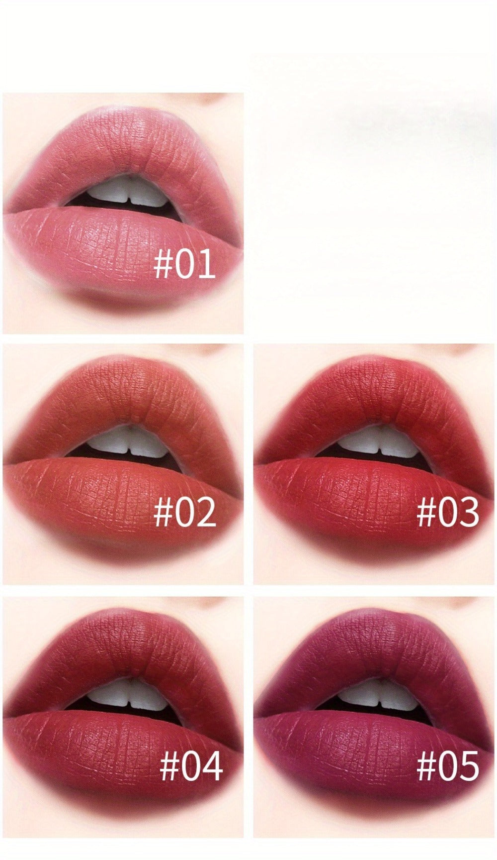Matte Lip Gloss Set 3pcs Waterproof Long-Lasting Smudge-Proof Liquid Lipstick - Electric Blue Cobalt Shades Vegan Formula All Skin Tones Bold Lip Makeup Women