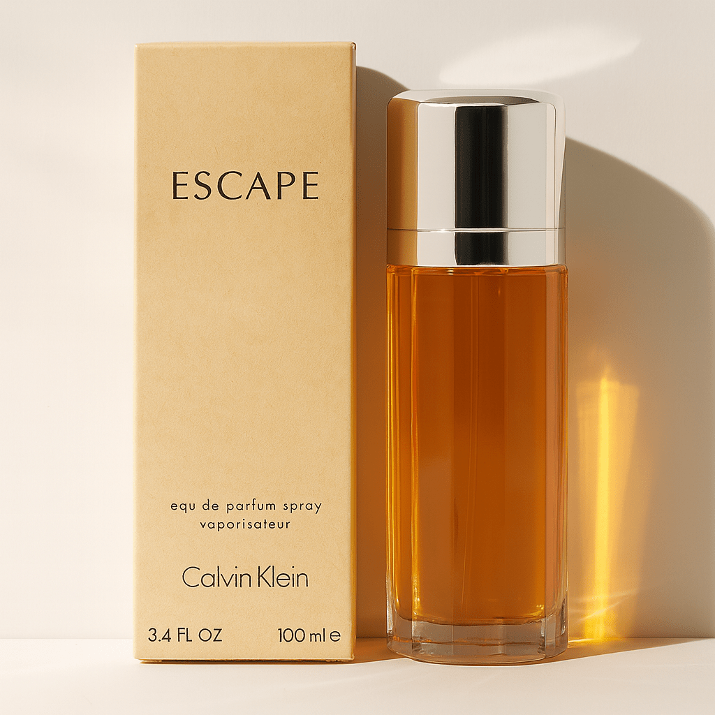 Calvin Klein Escape for Women Eau de Parfum 3.4oz (100ml) – Fresh Floral Fruity Perfume with Apple, Rose & Warm Woods | Long-Lasting Feminine Fragrance