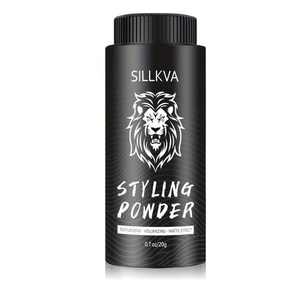 Hair Volumizing Powder for Men & Women - Oil Control Matte Finish, Lightweight Non-Buildup Formula, Natural Flexible Hold, Long-Lasting Root Lift & Volume Boost, 0.71oz / 20g
