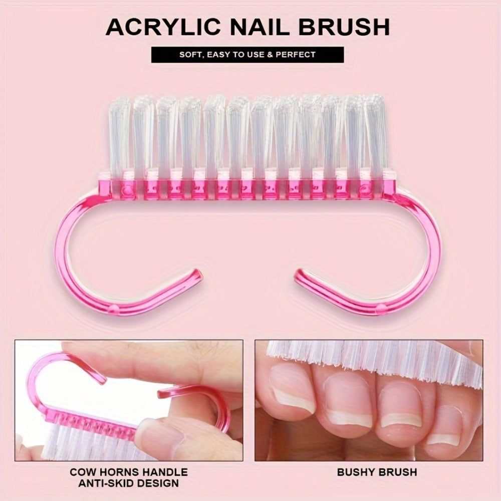 Acrylic Nail Kit for Beginners 12 Color Glitter Acrylic Powder White Clear Pink Acrylic Powder Nails Extension Professional Nails Kit Acrylic Set Manicure Tools Acrylic Supplies for Women