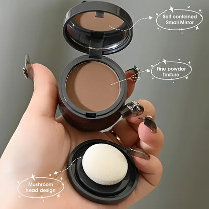 Root Coverage Powder for Thinning Hair - Hairline Concealer with Natural Shadow Effect, Voluminous Lift & Lightweight Formula, Sensitive Scalp Safe, Easy Brush Application for Men & Women All Hair Types