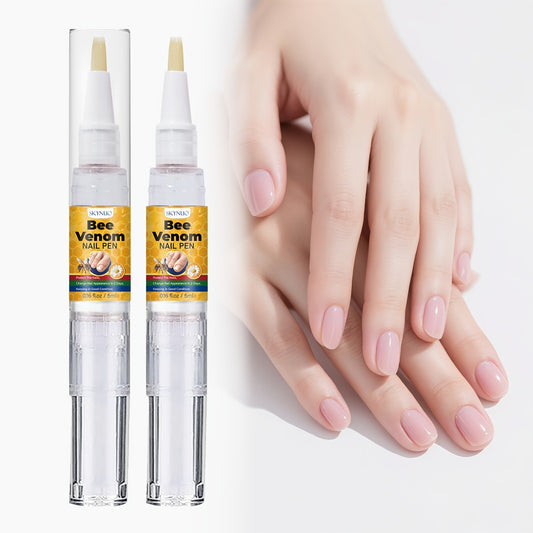 Bee Venom for Nail Pen, Extra Strength, Fast-Acting Toenail Care, Nourishing, Harden & Brightens Nail Surface, Suitable for Women & Men, Keep in Good Condition