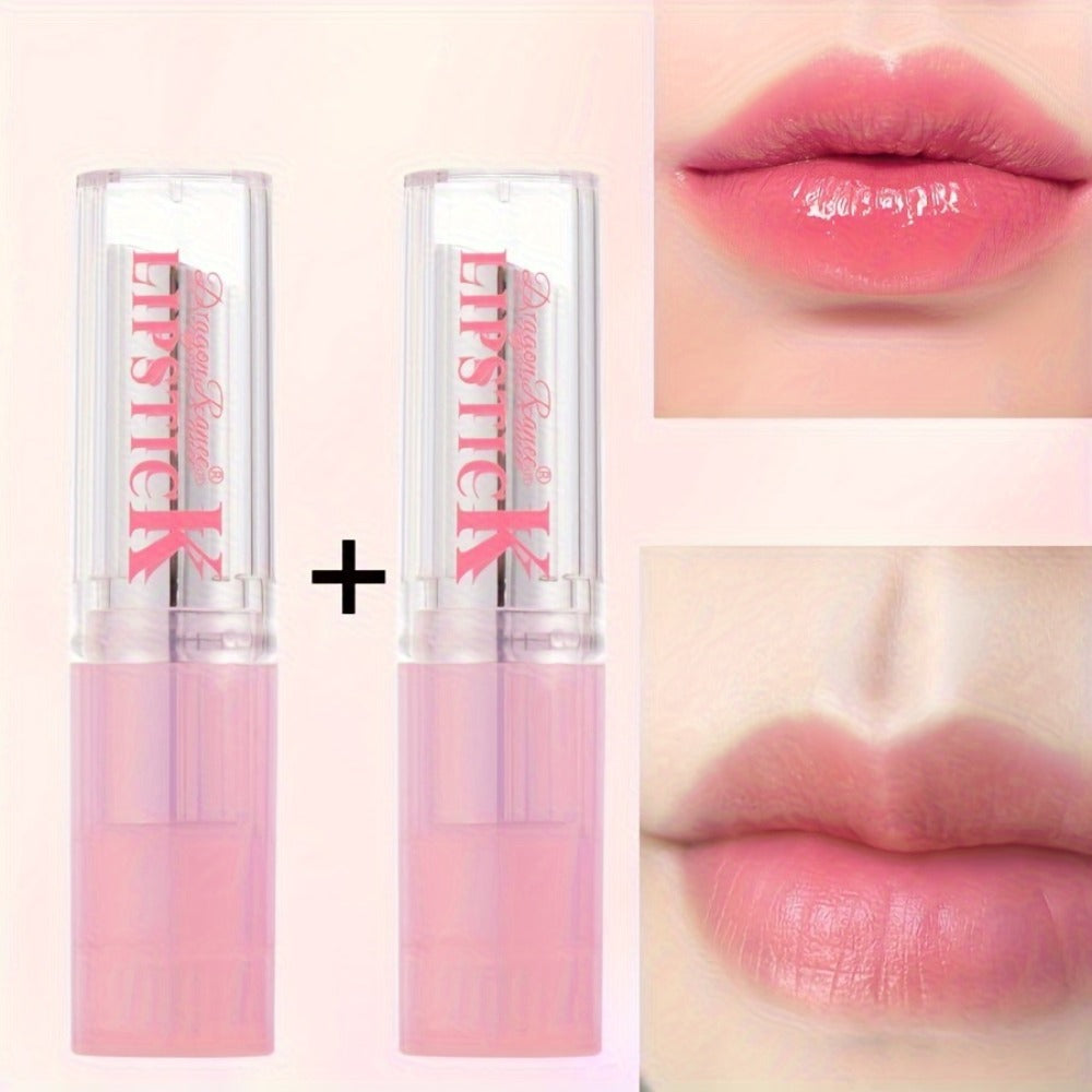 Color Changing Lip Balm Set 4Pcs Long-Lasting Moisturizing Hydrating Smudge-Proof Waterproof Temperature Sensitive Tinted Lip Balm Nourishing Lipstick for Women