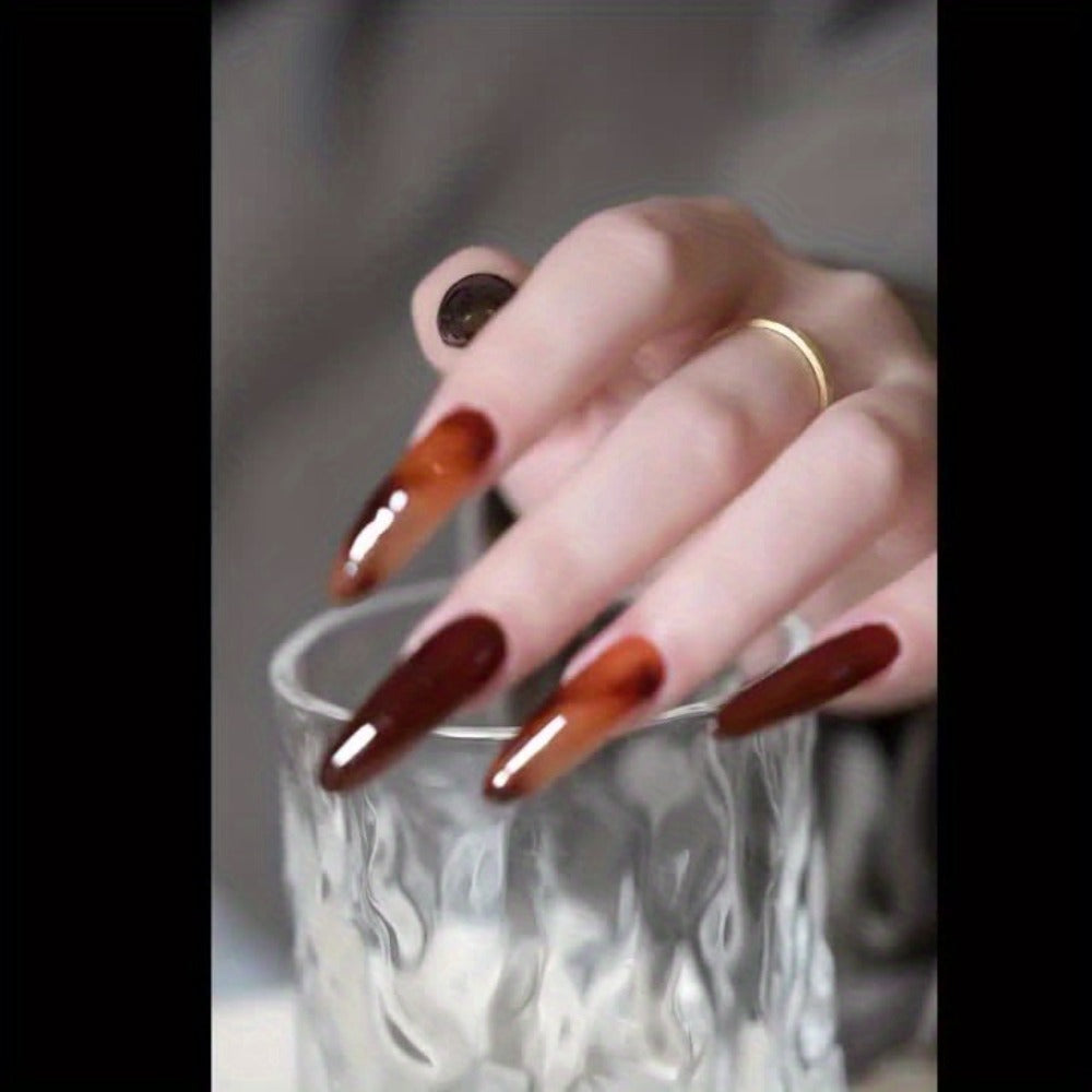 Amber Nail Trend 2025 Holographic Nail Art 6pcs/Set 0.51oz Magnetic Nail Gel Soak LED Gel Salon Women's Nail Art Tools Fashion Nail Gel