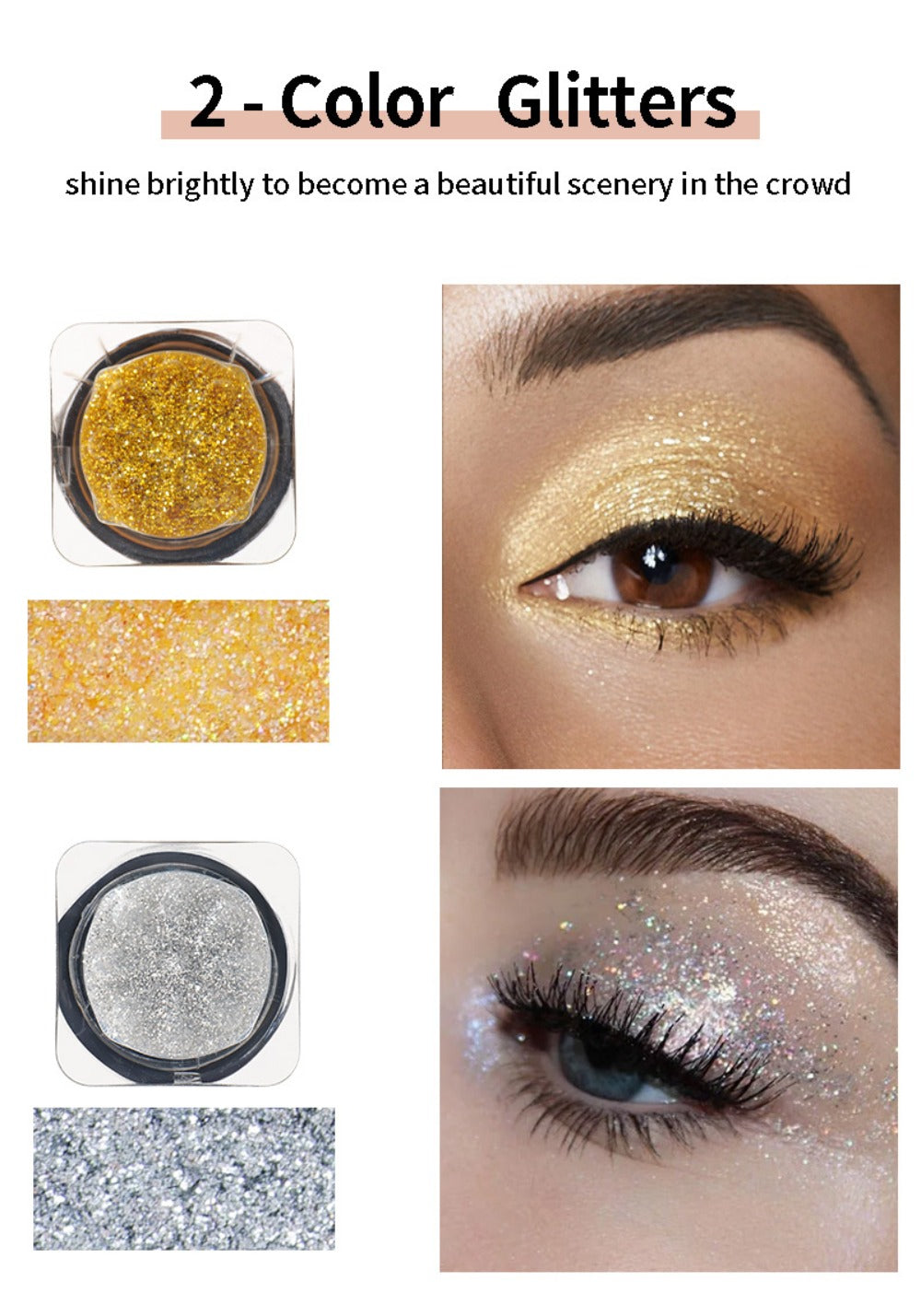 Makeup Kit for Women 58 Colors All-in-One Professional Set with Mirror - Eyeshadow Compact Powder Blusher Lipstick Eyeliner Mascara Eyebrow Pencil Glitter Gel Complete Makeup Gift Set for Girls