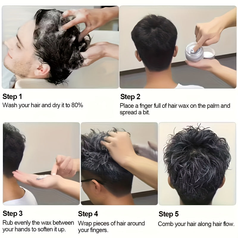 Disposable Color Hair Dye Wax: Y2K Dye Wax, DIY Styling Cream, Perfect for Parties & Holidays, Hair Color Wax