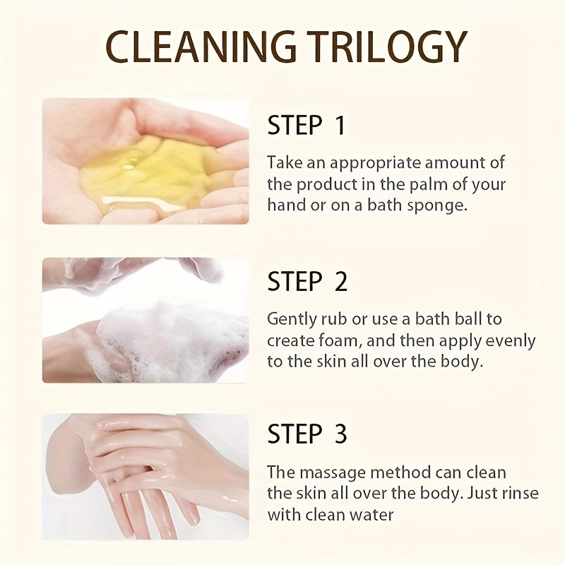 Buy 1 Get 1 Free! "Tgideas Sulfur Soap Scented Shampoo & Body Wash 2-in-1 Cleansing Liquid, Gentle Cleansing and Care Product, Household Shampoo and Body Wash, Sulfur Soap Fragrance Cleansing and Care Product, Daily Use Cleansing Milk for Shampooing