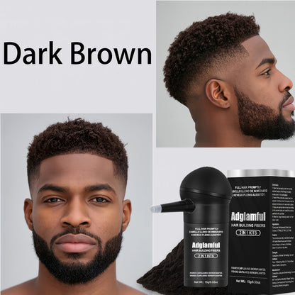 Hair Building Fibers 2-in-1 Kit 15g - 1-Second Adsorption Natural Invisible Thinning Hair Concealer | Covers Gray | For Men & Women | 4 Shades