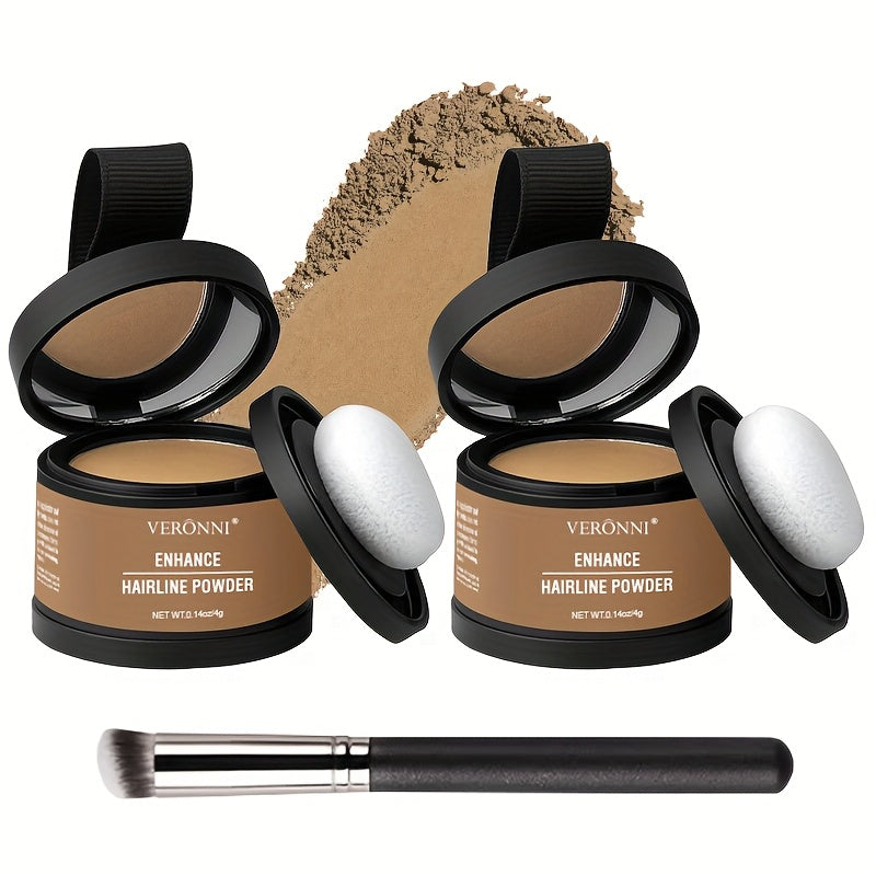 Eyebrow Pencil with Brush 2 Pack — Waterproof Microblading Brow Pen, Long-Lasting 48H Wear, Natural Hair Stroke Effect, Full Coverage for Men & Women, All Hair Types, Multiple Shades