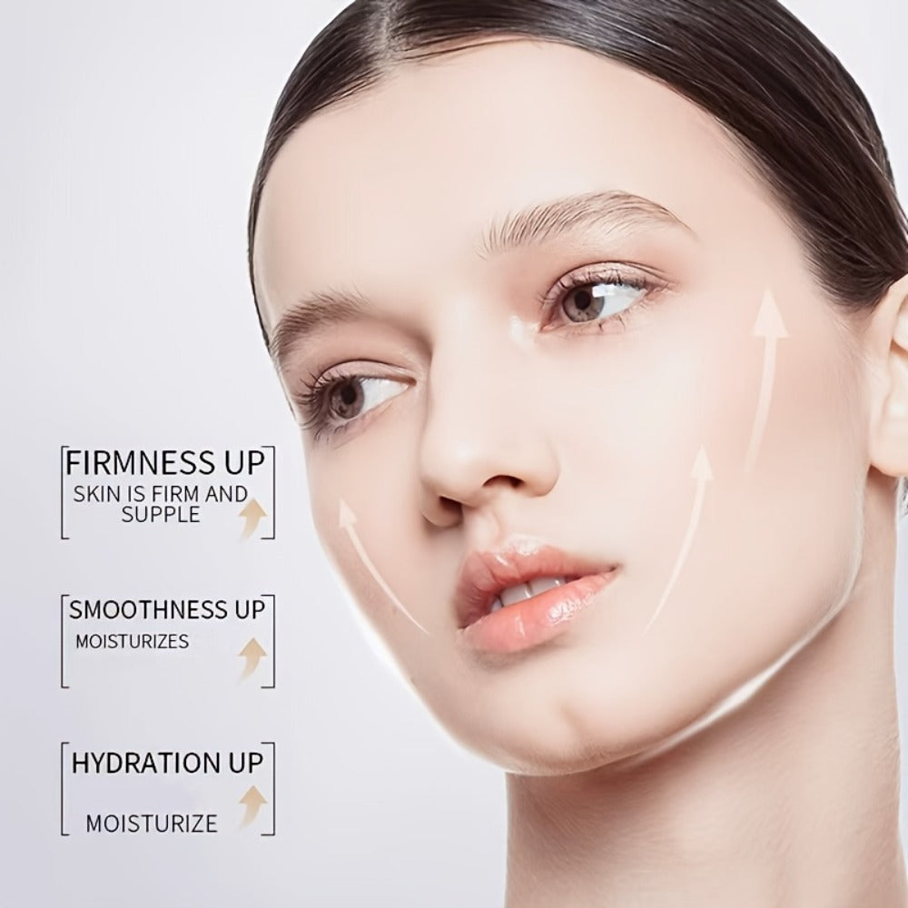 MERCILEN Sheep placenta Collagen Moisturizing Essence Water 3.38oz with collagen niacinamide hyaluronic acid - Brightens, Evens Light Beige Makes Light Beige Look Younger Suitable for All Light Beige Types Sleek Bottle Design skincare