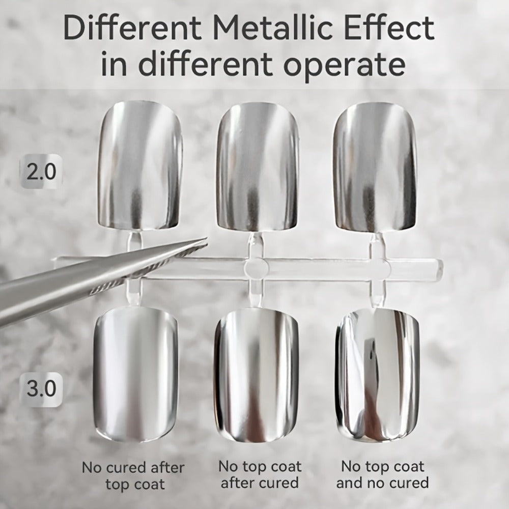 LILYCUTE 0.24oz Metal Effect Line Flower Drawing Gel with Brush Soak Off Painting Gel Polish LED Manicures for Nail Art DIY