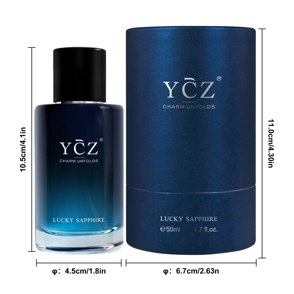 Eau de Toilette for Men – YCZ Barbarism Long Lasting Cologne Spray, Natural Masculine Woody Fresh Scent, 3.4 fl oz 100ml Perfume Gift for Him
