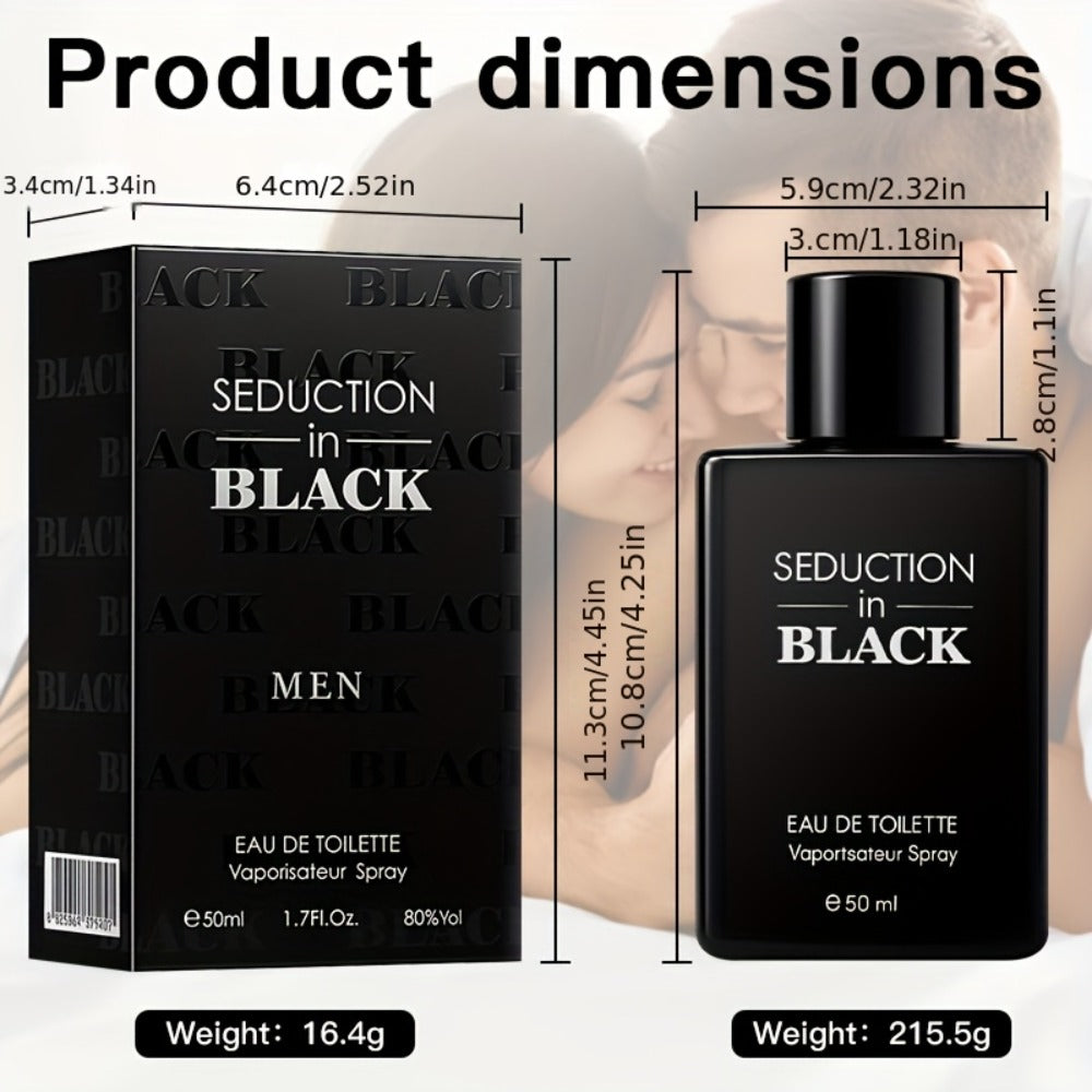 Woody Cologne for Men Long Lasting Eau de Toilette 50ml | Propylene-Free Masculine EDT Spray | Sensitive Skin Safe | Dates Gym Travel Daily Gift for Him