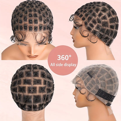 Crochet Wig Cap Full HD Lace Braided Pre-Made Wig Cap for Crochet Hair Glueless Baby Hair Natural Hairline 45-122 Sections Women Box Braid Goddess Style