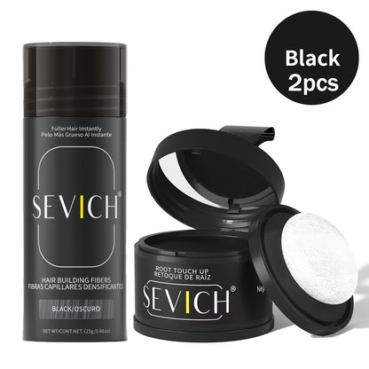 Root Coverage Powder for Thinning Hair - Hairline Concealer with Natural Shadow Effect, Voluminous Lift & Lightweight Formula, Sensitive Scalp Safe, Easy Brush Application for Men & Women All Hair Types