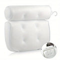 Bathtub Anti-Slip Pillow, Spa Bath Pillow with Anti-Slip Suction Cups, Neck And Back Support, Bathroom Additions, Bathtub/Bathroom Supplies