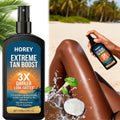 3.38oz Beach Bronzing Spray-Enriched with Coconut Oil and Avocado Extract-Easily Achieve a Trendy, Sun-kissed Glow-Turn Heads at the Beach This Summer-Summer Skin Renewal-Nourishes Skin Without Dryness or Tightness-Tanning+ Sunless Tanners