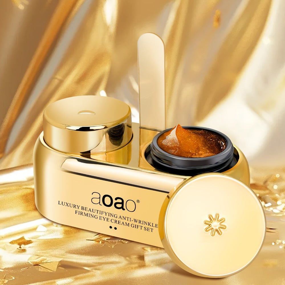 Caffeine Day & Night Eye Cream Peptide Firms Moisturizing Collagen Eye Area Hyaluronic Acid Brighten Skin Eye Essence