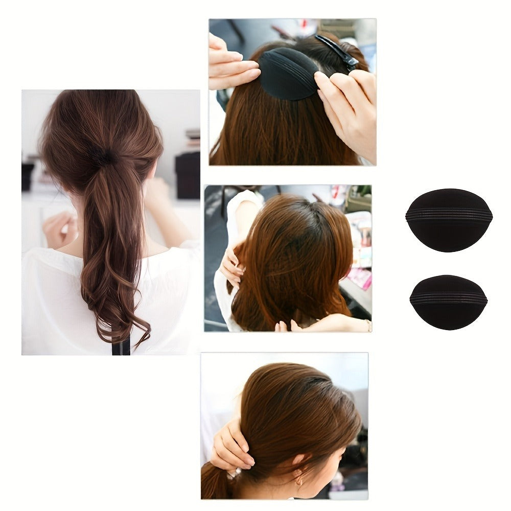 51pcs Set Of Hair Curler And Braiding Tool Suit Clip Meatball Head Donut Hair Pulling Pin Bridal Hair Braiding Device Bridal Hair Accessories Styling Braided Hair Braiding Device Headdress