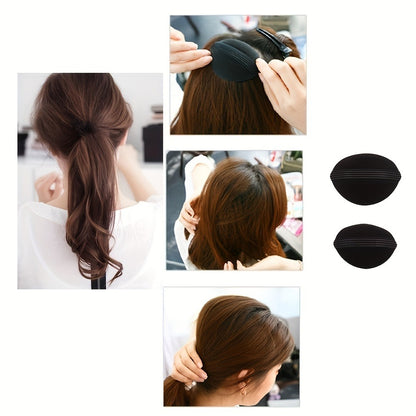 51-Piece Hair Styling Tool Set Hair Curler Braiding Kit with Clips Donut Bun Maker Hair Pins Braid Accessories for Women Bridal Wedding Updo