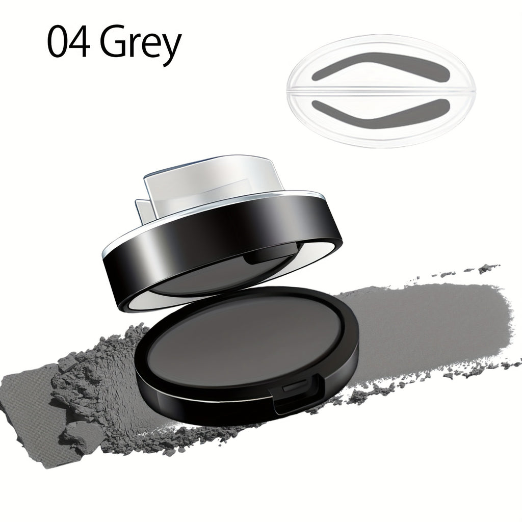 Eyebrow Powder Stamp Waterproof Eyebrow Makeup Stamp Eye Brow Stamp Powder for Women Natural Long Lasting Arched Stamp Eyebrow Shape