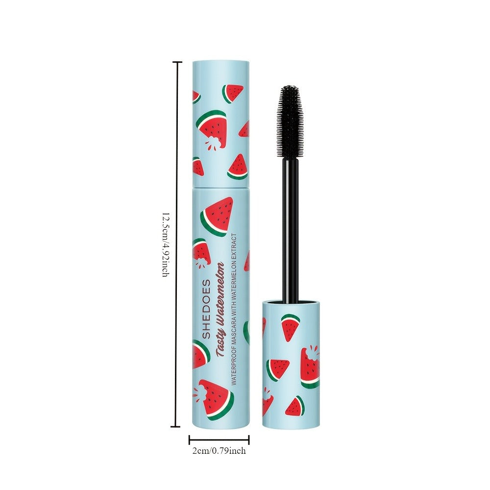 Watermelon Mascara 2 Pack — Waterproof Lengthening & Curling Formula, Thickening Natural Extension, Long-Lasting Hold, Beginner-Friendly Lash Mascara for Women