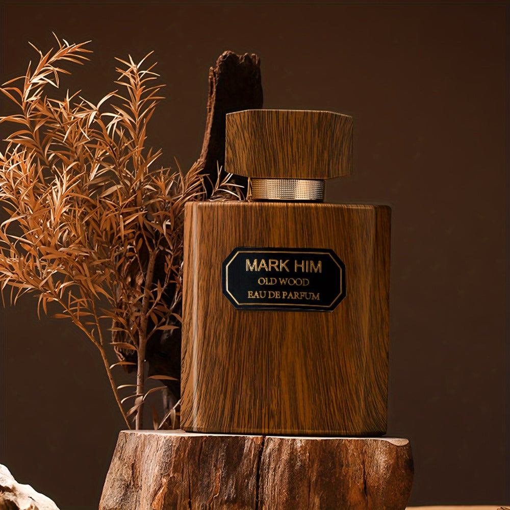 Men's Oud Agarwood Cologne Spray 100ml — Long-Lasting Woody Oriental Fragrance | Premium Oud Perfume for Daily Wear, Holiday & Gift